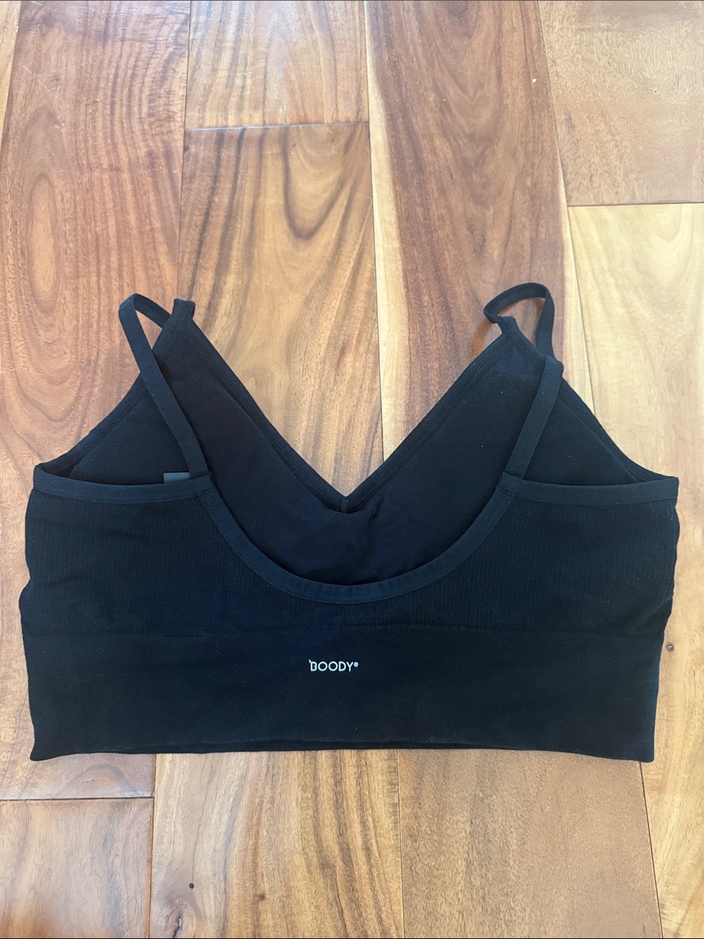 7x Boody Lyolyte Ribbed Low Back Bra - Picture 9 of 16